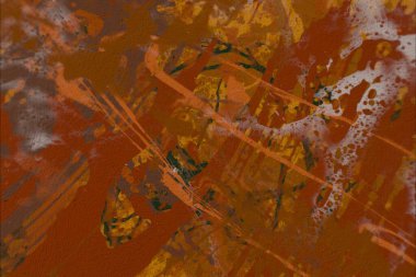 Grunge çağdaş sanat. El sanat yapılmış. renkli doku. Modern sanat. Yağlı boya darbeleri. Darbeleri. Sanatsal arka plan. Soyut resim tuval üzerine.