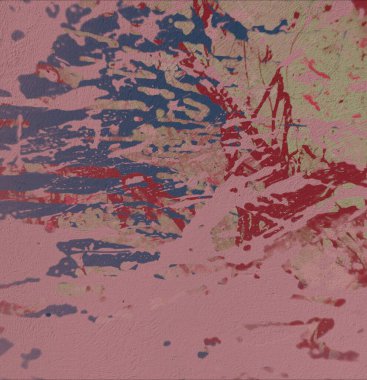 Grunge çağdaş sanat. El sanat yapılmış. renkli doku. Modern sanat. Yağlı boya darbeleri. Darbeleri. Sanatsal arka plan. Soyut resim tuval üzerine.