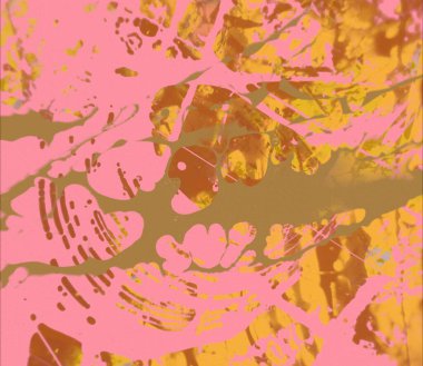 Grunge çağdaş sanat. El sanat yapılmış. renkli doku. Modern sanat. Yağlı boya darbeleri. Darbeleri. Sanatsal arka plan. Soyut resim tuval üzerine.