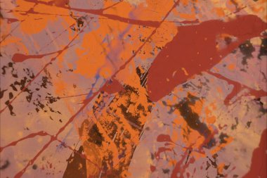 Grunge çağdaş sanat. El sanat yapılmış. renkli doku. Modern sanat. Yağlı boya darbeleri. Darbeleri. Sanatsal arka plan. Soyut resim tuval üzerine.