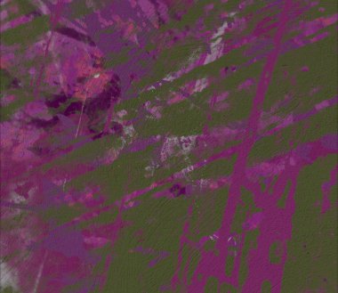 Grunge çağdaş sanat. El sanat yapılmış. renkli doku. Modern sanat. Yağlı boya darbeleri. Darbeleri. Sanatsal arka plan. Soyut resim tuval üzerine.