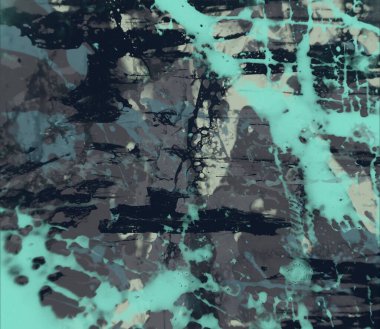 Grunge çağdaş sanat. El sanat yapılmış. renkli doku. Modern sanat. Yağlı boya darbeleri. Darbeleri. Sanatsal arka plan. Soyut resim tuval üzerine.