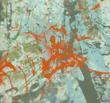 Grunge çağdaş sanat. El sanat yapılmış. renkli doku. Modern sanat. Yağlı boya darbeleri. Darbeleri. Sanatsal arka plan. Soyut resim tuval üzerine.