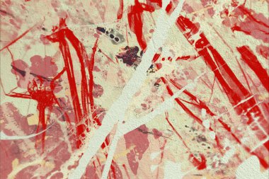 Grunge çağdaş sanat. El sanat yapılmış. renkli doku. Modern sanat. Yağlı boya darbeleri. Darbeleri. Sanatsal arka plan. Soyut resim tuval üzerine.