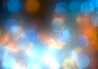 Bokeh ve parlak ışıklar arka plan. Doğal bokeh ve parlak ışıklar Vintage Magic arka plan ile renk Festival arka plan