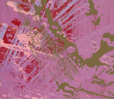 Grunge çağdaş sanat. El sanat yapılmış. renkli doku. Modern sanat. Yağlı boya darbeleri. Darbeleri. Sanatsal arka plan. Soyut resim tuval üzerine.