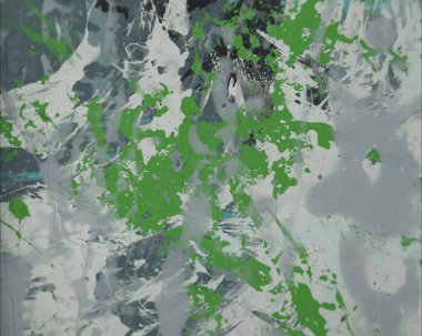 Grunge çağdaş sanat. El sanat yapılmış. renkli doku. Modern sanat. Yağlı boya darbeleri. Darbeleri. Sanatsal arka plan. Soyut resim tuval üzerine.
