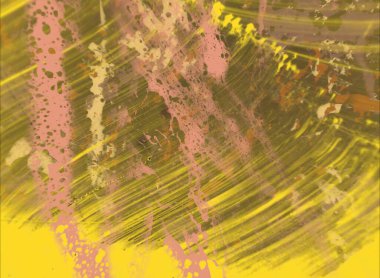 Grunge çağdaş sanat. El sanat yapılmış. renkli doku. Modern sanat. Yağlı boya darbeleri. Darbeleri. Sanatsal arka plan. Soyut resim tuval üzerine.