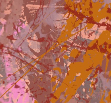 Grunge çağdaş sanat. El sanat yapılmış. renkli doku. Modern sanat. Yağlı boya darbeleri. Darbeleri. Sanatsal arka plan. Soyut resim tuval üzerine.