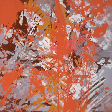 Grunge çağdaş sanat. El sanat yapılmış. renkli doku. Modern sanat. Yağlı boya darbeleri. Darbeleri. Sanatsal arka plan. Soyut resim tuval üzerine.