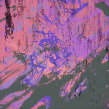 Grunge çağdaş sanat. El sanat yapılmış. renkli doku. Modern sanat. Yağlı boya darbeleri. Darbeleri. Sanatsal arka plan. Soyut resim tuval üzerine.