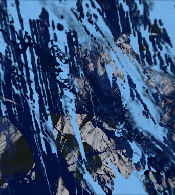 Grunge çağdaş sanat. El sanat yapılmış. renkli doku. Modern sanat. Yağlı boya darbeleri. Darbeleri. Sanatsal arka plan. Soyut resim tuval üzerine.