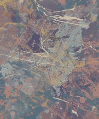Grunge çağdaş sanat. El sanat yapılmış. renkli doku. Modern sanat. Yağlı boya darbeleri. Darbeleri. Sanatsal arka plan. Soyut resim tuval üzerine.