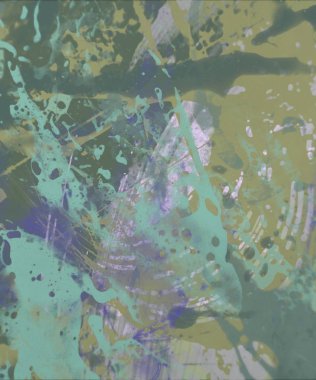 Grunge çağdaş sanat. El sanat yapılmış. renkli doku. Modern sanat. Yağlı boya darbeleri. Darbeleri. Sanatsal arka plan. Soyut resim tuval üzerine.