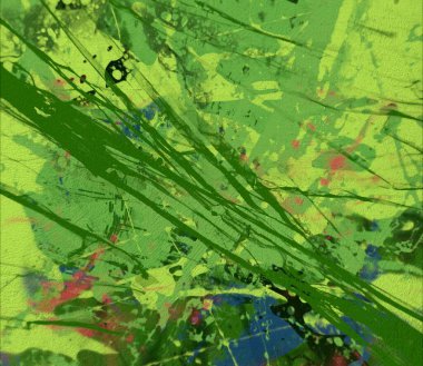 Grunge çağdaş sanat. El sanat yapılmış. renkli doku. Modern sanat. Yağlı boya darbeleri. Darbeleri. Sanatsal arka plan. Soyut resim tuval üzerine.