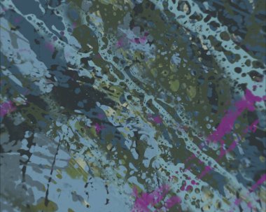 Grunge çağdaş sanat. El sanat yapılmış. renkli doku. Modern sanat. Yağlı boya darbeleri. Darbeleri. Sanatsal arka plan. Soyut resim tuval üzerine.