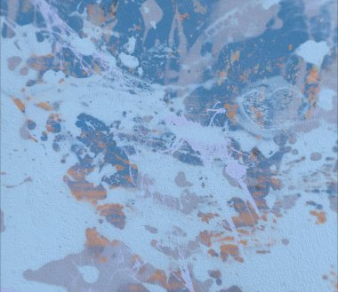 Grunge çağdaş sanat. El sanat yapılmış. renkli doku. Modern sanat. Yağlı boya darbeleri. Darbeleri. Sanatsal arka plan. Soyut resim tuval üzerine.