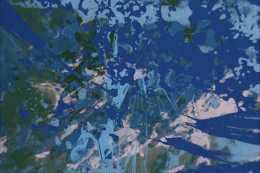 Grunge çağdaş sanat. El sanat yapılmış. renkli doku. Modern sanat. Yağlı boya darbeleri. Darbeleri. Sanatsal arka plan. Soyut resim tuval üzerine.