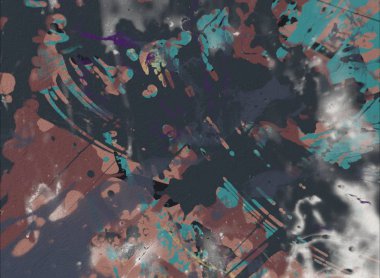 Grunge çağdaş sanat. El sanat yapılmış. renkli doku. Modern sanat. Yağlı boya darbeleri. Darbeleri. Sanatsal arka plan. Soyut resim tuval üzerine.