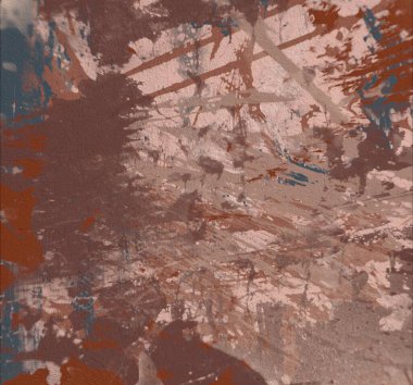 Grunge çağdaş sanat. El sanat yapılmış. renkli doku. Modern sanat. Yağlı boya darbeleri. Darbeleri. Sanatsal arka plan. Soyut resim tuval üzerine.