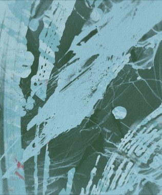 Grunge çağdaş sanat. El sanat yapılmış. renkli doku. Modern sanat. Yağlı boya darbeleri. Darbeleri. Sanatsal arka plan. Soyut resim tuval üzerine.