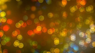 Bokeh ve parlak ışıklar arka plan. Doğal bokeh ve parlak ışıklar Vintage Magic arka plan ile renk Festival arka plan