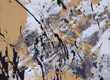Grunge çağdaş sanat. El sanat yapılmış. renkli doku. Modern sanat. Yağlı boya darbeleri. Darbeleri. Sanatsal arka plan. Soyut resim tuval üzerine.