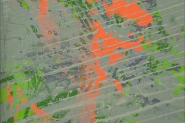 Grunge çağdaş sanat. El sanat yapılmış. renkli doku. Modern sanat. Yağlı boya darbeleri. Darbeleri. Sanatsal arka plan. Soyut resim tuval üzerine.