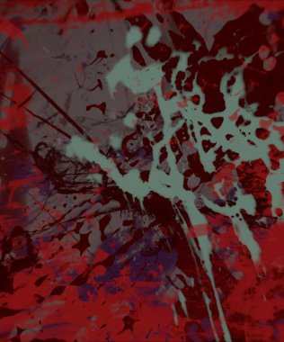 Grunge çağdaş sanat. El sanat yapılmış. renkli doku. Modern sanat. Yağlı boya darbeleri. Darbeleri. Sanatsal arka plan. Soyut resim tuval üzerine.