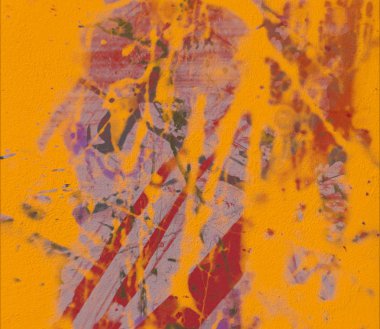 Grunge çağdaş sanat. El sanat yapılmış. renkli doku. Modern sanat. Yağlı boya darbeleri. Darbeleri. Sanatsal arka plan. Soyut resim tuval üzerine.