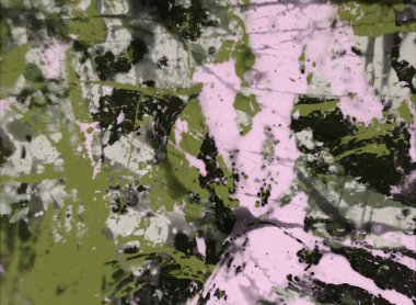 Grunge çağdaş sanat. El sanat yapılmış. renkli doku. Modern sanat. Yağlı boya darbeleri. Darbeleri. Sanatsal arka plan. Soyut resim tuval üzerine.