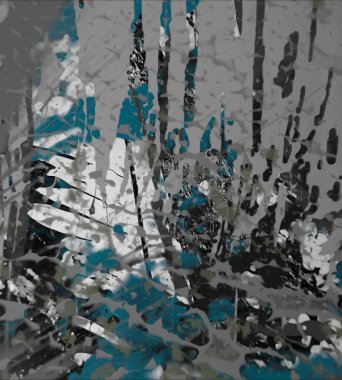 Grunge çağdaş sanat. El sanat yapılmış. renkli doku. Modern sanat. Yağlı boya darbeleri. Darbeleri. Sanatsal arka plan. Soyut resim tuval üzerine.