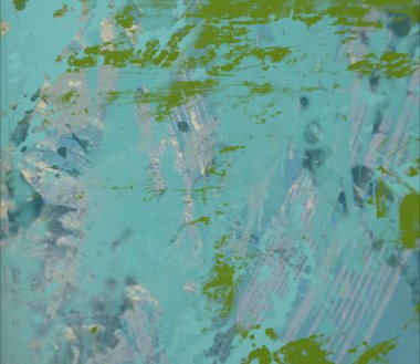 Grunge çağdaş sanat. El sanat yapılmış. renkli doku. Modern sanat. Yağlı boya darbeleri. Darbeleri. Sanatsal arka plan. Soyut resim tuval üzerine.