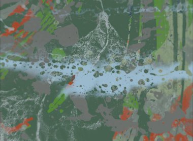 Grunge çağdaş sanat. El sanat yapılmış. renkli doku. Modern sanat. Yağlı boya darbeleri. Darbeleri. Sanatsal arka plan. Soyut resim tuval üzerine.