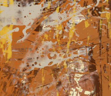 Grunge çağdaş sanat. El sanat yapılmış. renkli doku. Modern sanat. Yağlı boya darbeleri. Darbeleri. Sanatsal arka plan. Soyut resim tuval üzerine.