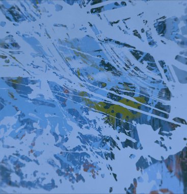 Grunge çağdaş sanat. El sanat yapılmış. renkli doku. Modern sanat. Yağlı boya darbeleri. Darbeleri. Sanatsal arka plan. Soyut resim tuval üzerine.