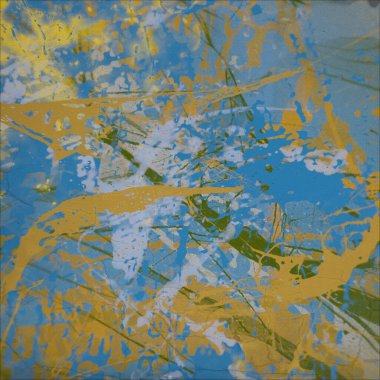 Grunge çağdaş sanat. El sanat yapılmış. renkli doku. Modern sanat. Yağlı boya darbeleri. Darbeleri. Sanatsal arka plan. Soyut resim tuval üzerine.