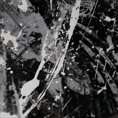 Grunge çağdaş sanat. El sanat yapılmış. renkli doku. Modern sanat. Yağlı boya darbeleri. Darbeleri. Sanatsal arka plan. Soyut resim tuval üzerine.