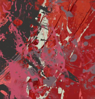 Grunge çağdaş sanat. El sanat yapılmış. renkli doku. Modern sanat. Yağlı boya darbeleri. Darbeleri. Sanatsal arka plan. Soyut resim tuval üzerine.