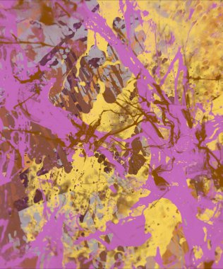 Grunge çağdaş sanat. El sanat yapılmış. renkli doku. Modern sanat. Yağlı boya darbeleri. Darbeleri. Sanatsal arka plan. Soyut resim tuval üzerine.