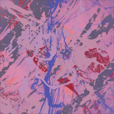 Grunge çağdaş sanat. El sanat yapılmış. renkli doku. Modern sanat. Yağlı boya darbeleri. Darbeleri. Sanatsal arka plan. Soyut resim tuval üzerine.