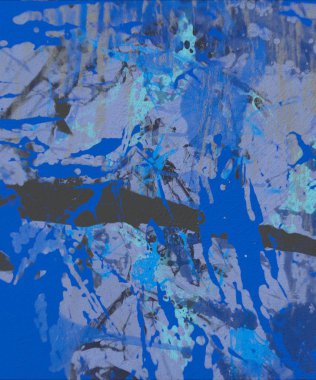 Grunge çağdaş sanat. El sanat yapılmış. renkli doku. Modern sanat. Yağlı boya darbeleri. Darbeleri. Sanatsal arka plan. Soyut resim tuval üzerine.