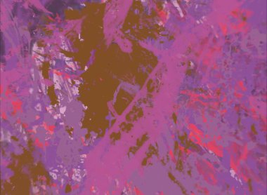 Grunge çağdaş sanat. El sanat yapılmış. renkli doku. Modern sanat. Yağlı boya darbeleri. Darbeleri. Sanatsal arka plan. Soyut resim tuval üzerine.