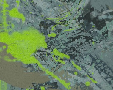 Grunge çağdaş sanat. El sanat yapılmış. renkli doku. Modern sanat. Yağlı boya darbeleri. Darbeleri. Sanatsal arka plan. Soyut resim tuval üzerine.