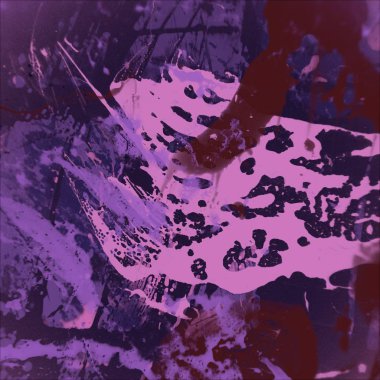 Grunge çağdaş sanat. El sanat yapılmış. renkli doku. Modern sanat. Yağlı boya darbeleri. Darbeleri. Sanatsal arka plan. Soyut resim tuval üzerine.