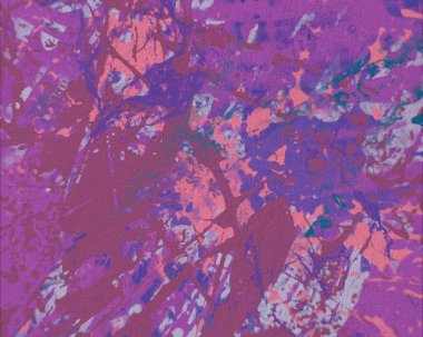 Grunge çağdaş sanat. El sanat yapılmış. renkli doku. Modern sanat. Yağlı boya darbeleri. Darbeleri. Sanatsal arka plan. Soyut resim tuval üzerine.