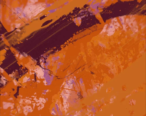 Grunge Art Contemporain Artisanat Artisanal Texture Colorée Œuvres Art Modernes — Photo