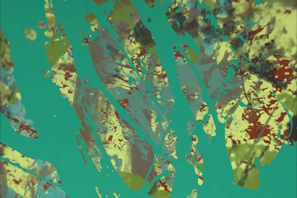 Grunge çağdaş sanat. El sanat yapılmış. renkli doku. Modern sanat. Yağlı boya darbeleri. Darbeleri. Sanatsal arka plan. Soyut resim tuval üzerine.