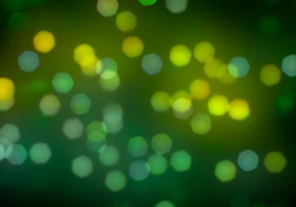 Antecedentes Con Bokeh Luces Brillantes Fondo Mágico Vintage Con Fondo — Foto de Stock