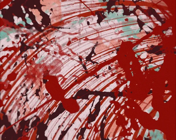 Grunge çağdaş sanat. El sanat yapılmış. renkli doku. Modern sanat. Yağlı boya darbeleri. Darbeleri. Sanatsal arka plan. Soyut resim tuval üzerine.